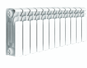 Радиатор биметаллический RIFAR Base 350-12. Фото